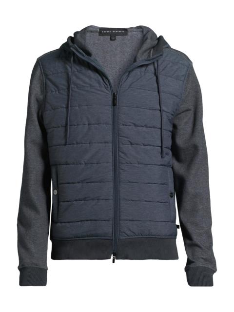ROBERT BARAKETT Men's Cowandame Quilted Jacket - Navy