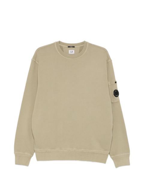 C.P. Company logo-patch crew-neck sweatshirt