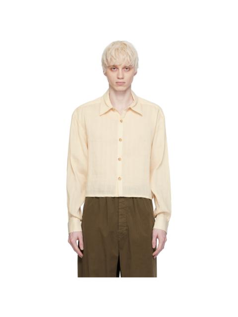 KING & TUCKFIELD Off-White Buttoned Shirt