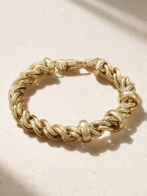 LAUREN RUBINSKI Medium 14-karat Gold Bracelet