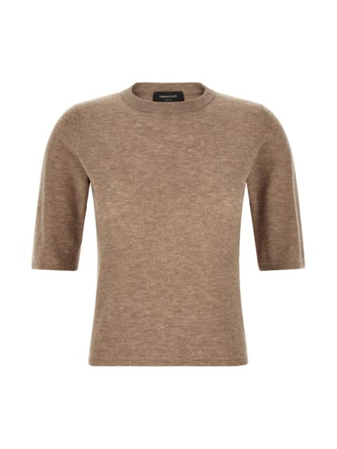 FABIANA FILIPPI Micro Sequin T-Shirt