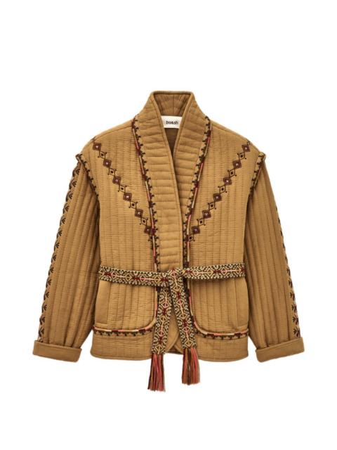ba&sh Cocoon embroidered quilted jacket