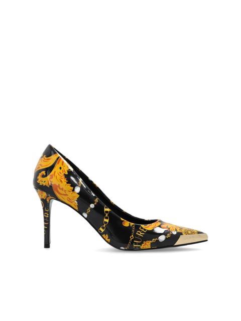 VERSACE JEANS COUTURE Scarlett patterned pumps