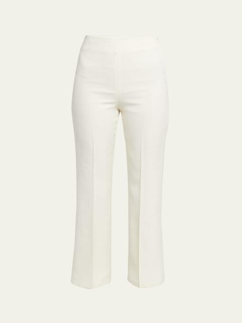 Flared Crop Trousers