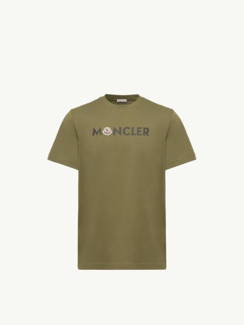 Moncler Logo Cotton T-Shirt