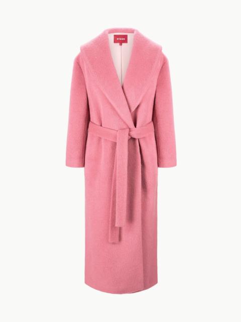 STAUD STAUD DAKOTA COAT DAMASK PINK