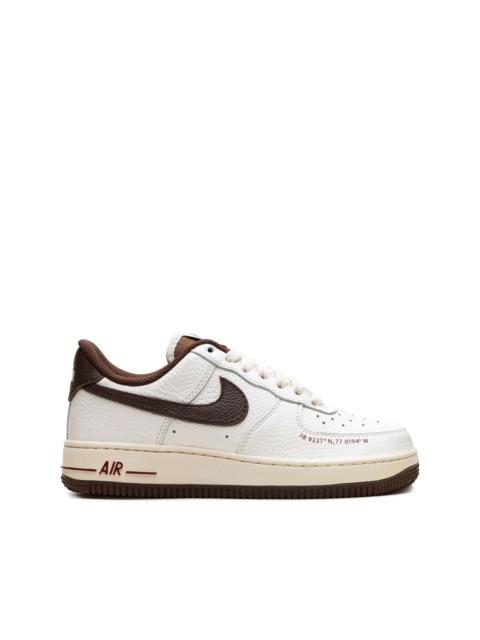 Air Force 1 Low "Howard University - Sail/Bison/Dragon Red" sneakers