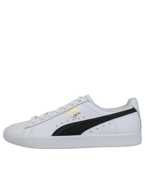 PUMA (WMNS) PUMA Clyde Core Foil 'White Black Gold' 364670-01