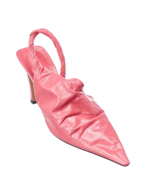Bottega Veneta Bottega Veneta The Point Leather Slingback Pump