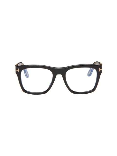 TOM FORD Black Icon Blue Light Block Square Glasses