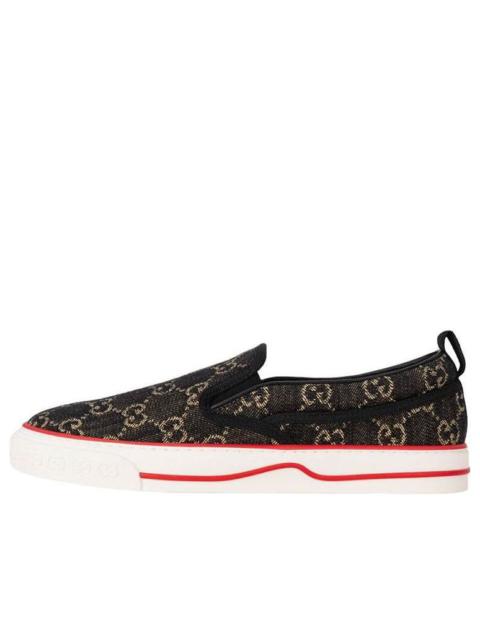 GUCCI Gucci 테니스 1977 슬립 온 GG '블랙' 643489-UN360-1294