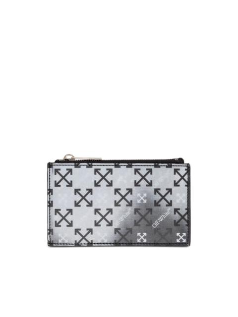 Off-White arrow-pattern wallet