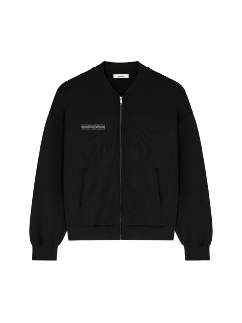 PANGAIA Mens 365 Midweight Bomber Jacket - Black