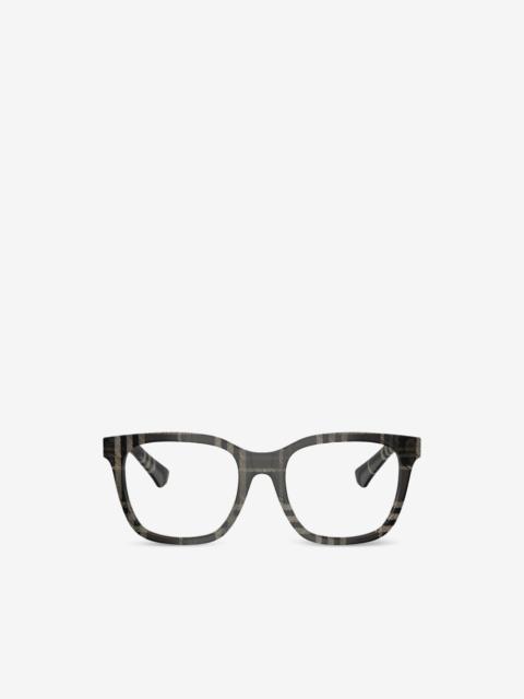 Burberry check-pattern glasses