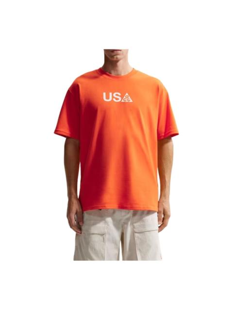 Nike Nike ACG x Team USA Dri-FIT Short-Sleeve T-Shirt 'Safety Orange' IQ2718-819