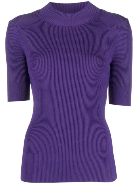Stella McCartney high-neck ribbed top