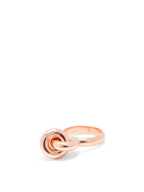 Loewe Donut link ring in sterling silver