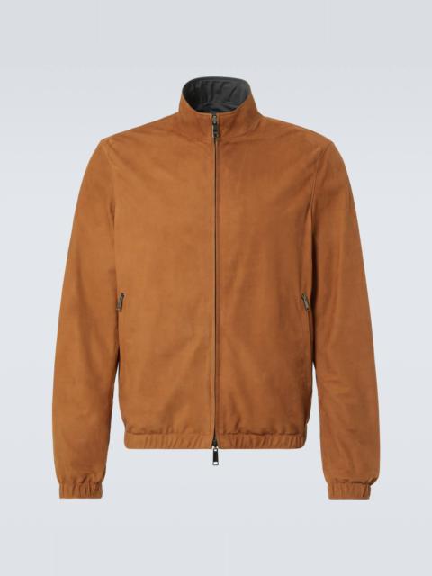 ZEGNA reversible suede jacket