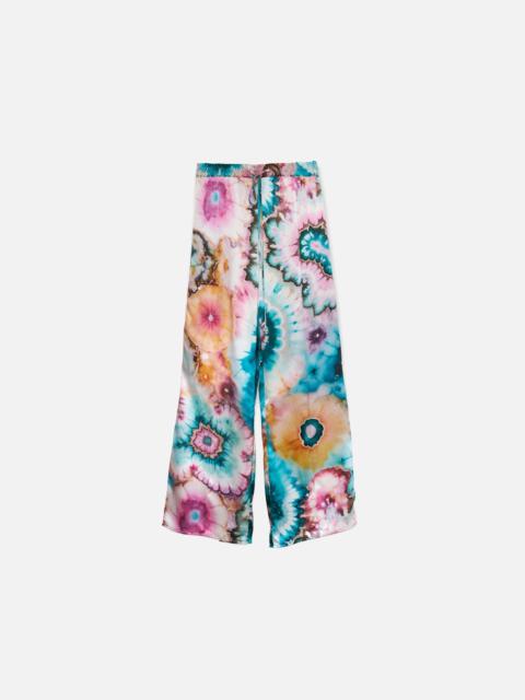 The Elder Statesman SILK TIE DYE PANT