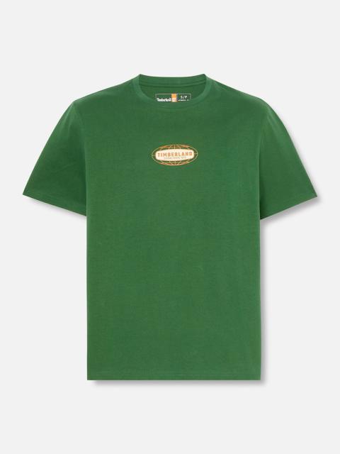 Timberland Short Sleeve Front And Back Graphic T-Shirt