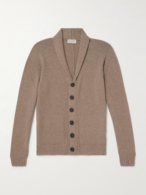 JOHN SMEDLEY Rockford Shawl-Collar Recycled-Cashmere and Merino Wool-Blend Cardigan