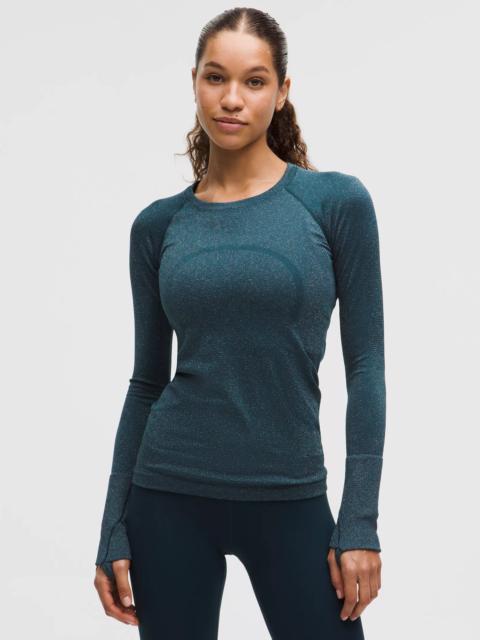 lululemon Swiftly Tech Long-Sleeve Shirt 2.0 Hip Length *Sparkle
