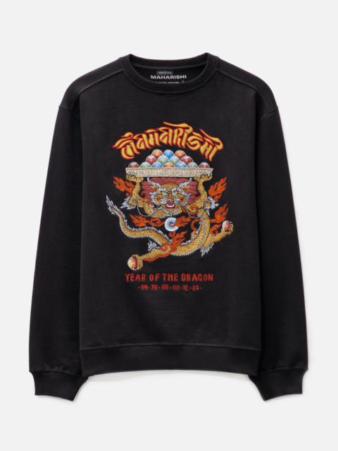 MAHARISHI ABUNDANCE DRAGON CREW SWEAT
