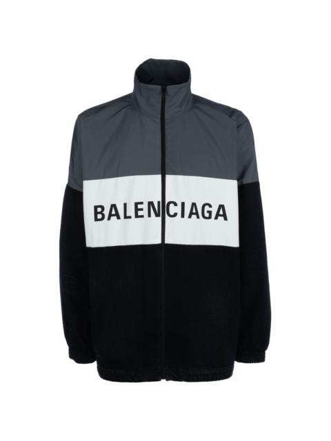 logo-print jacket