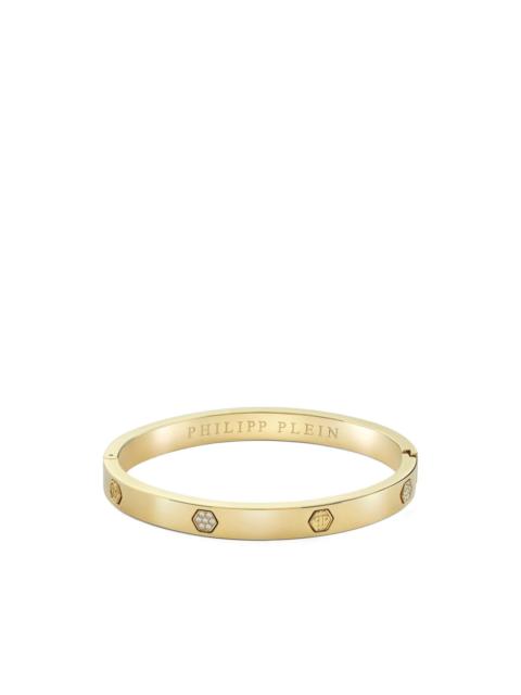 PHILIPP PLEIN crystal-embellished cuff bracelet