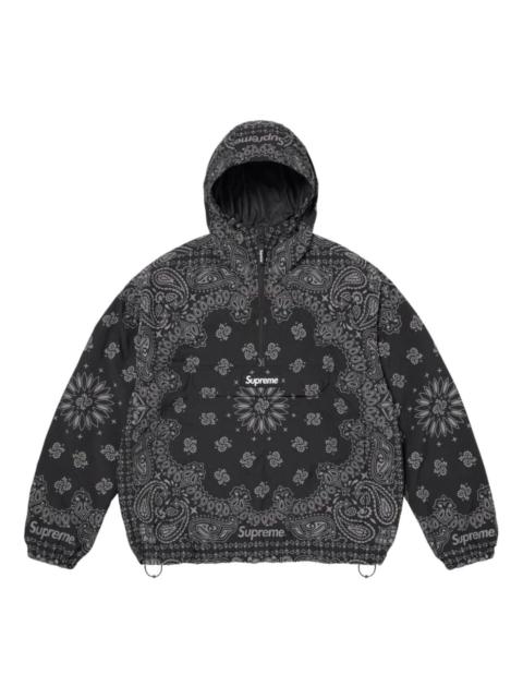 Supreme Supreme SS26 Reflective Bandana Anorak 'Black' SUP-SS26-293-BLK