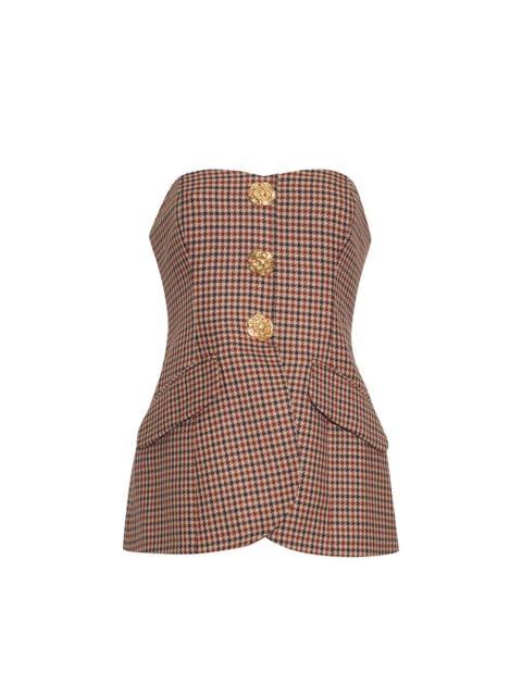 Cara Cara Wes Corset
Sharp Tailoring, Cinched Waist and a Sculpted Flare
