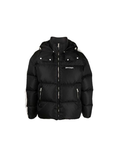 Palm Angels Palm Angels Logo-Print Padded Jacket Black
