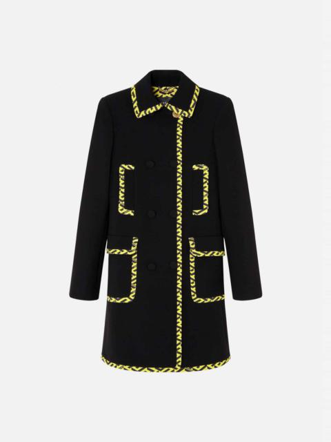 VERSACE Virgin Wool Medusa Coat