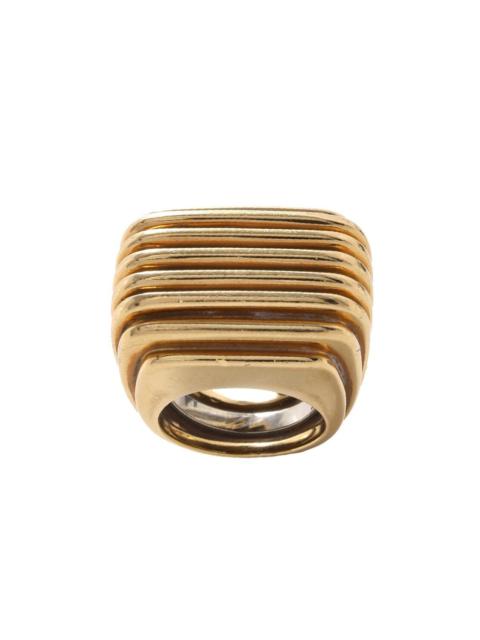 Gold Radiator Ring