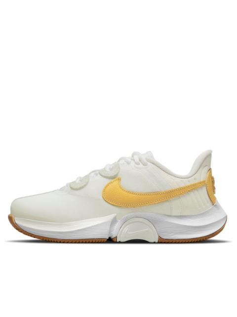 (WMNS) Nike Court Air Zoom GP Turbo Tennis Shoes White/Orange CK7580-155