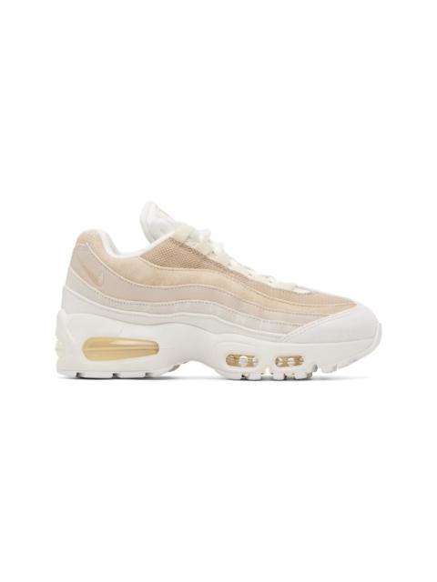 Nike Beige Air Max 95 Big Bubble Sneakers