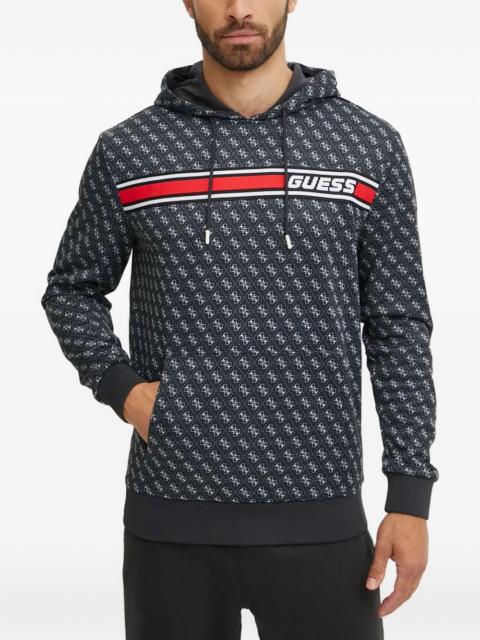 GUESS USA patterned hoodie