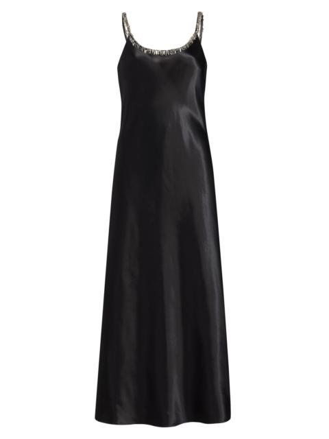 rag & bone Women's Alessia Beaded Scoopneck Maxi Dress - Black
