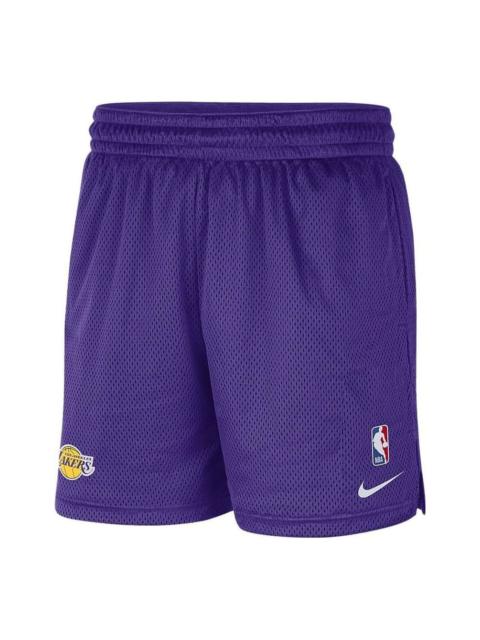 Nike Nike NBA Los Angeles Lakers Shorts 'Purple' DN4629-504