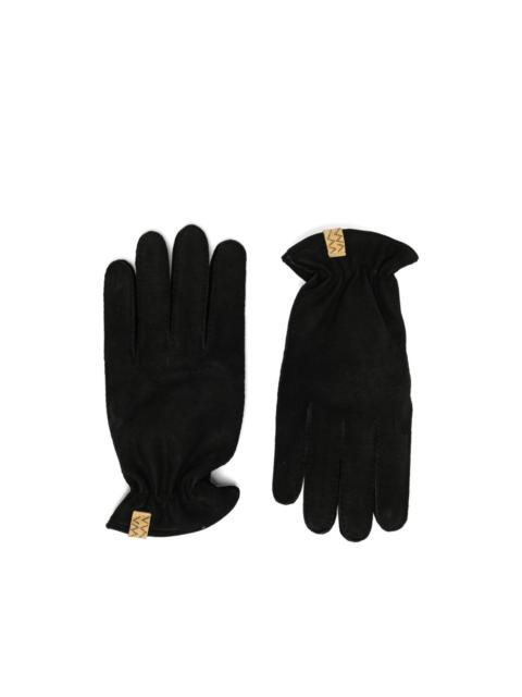 visvim leather gloves