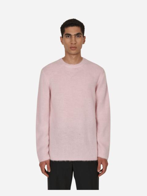 Comme des Garçons Homme Plus Mohair Crewneck Sweater Pink