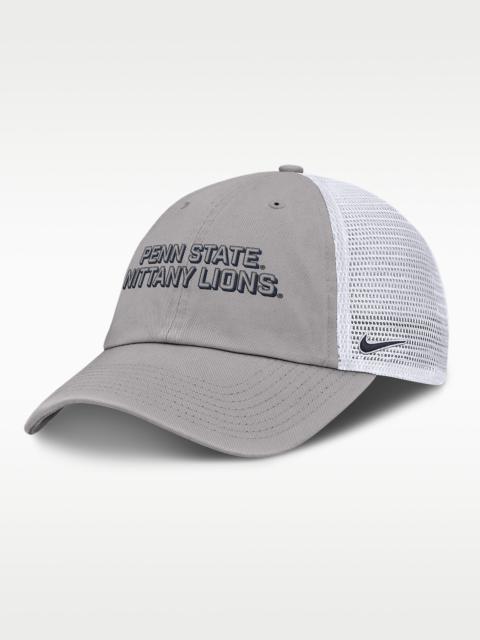 Nike Penn State On-Field Club Gameday Men's Nike College Trucker Adjustable Hat