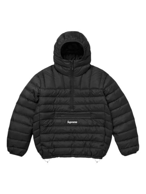 Supreme Supreme Micro Down Half Zip Hooded Pullover 'Black' FW25J40-BLACK