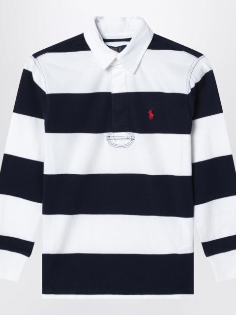 Polo Ralph Lauren White/navy striped polo shirt