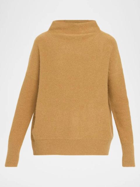 Vince Boiled Cashmere Turtleneck Pullover