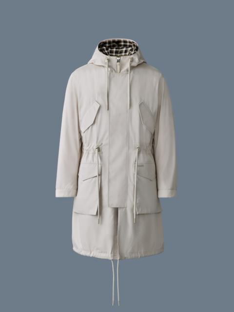 DESMOND 3-in-1 light down long parka