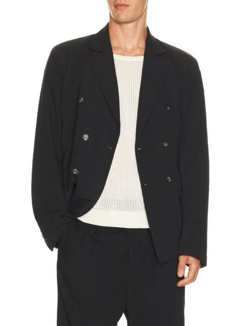 Palmes Double Breasted Wool Blazer
