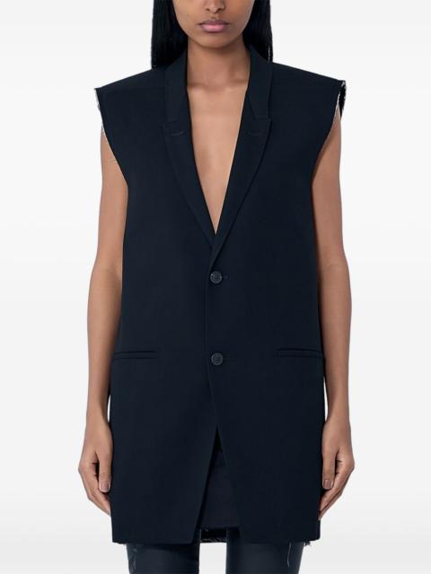 Rick Owens tailored waistcoat