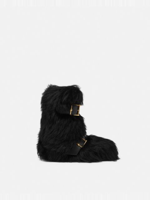 VERSACE Bastion Shearling Boots