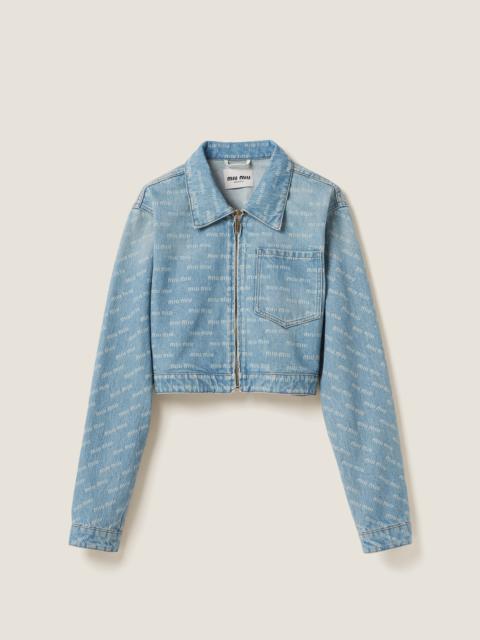 Miu Miu Denim blouson jacket